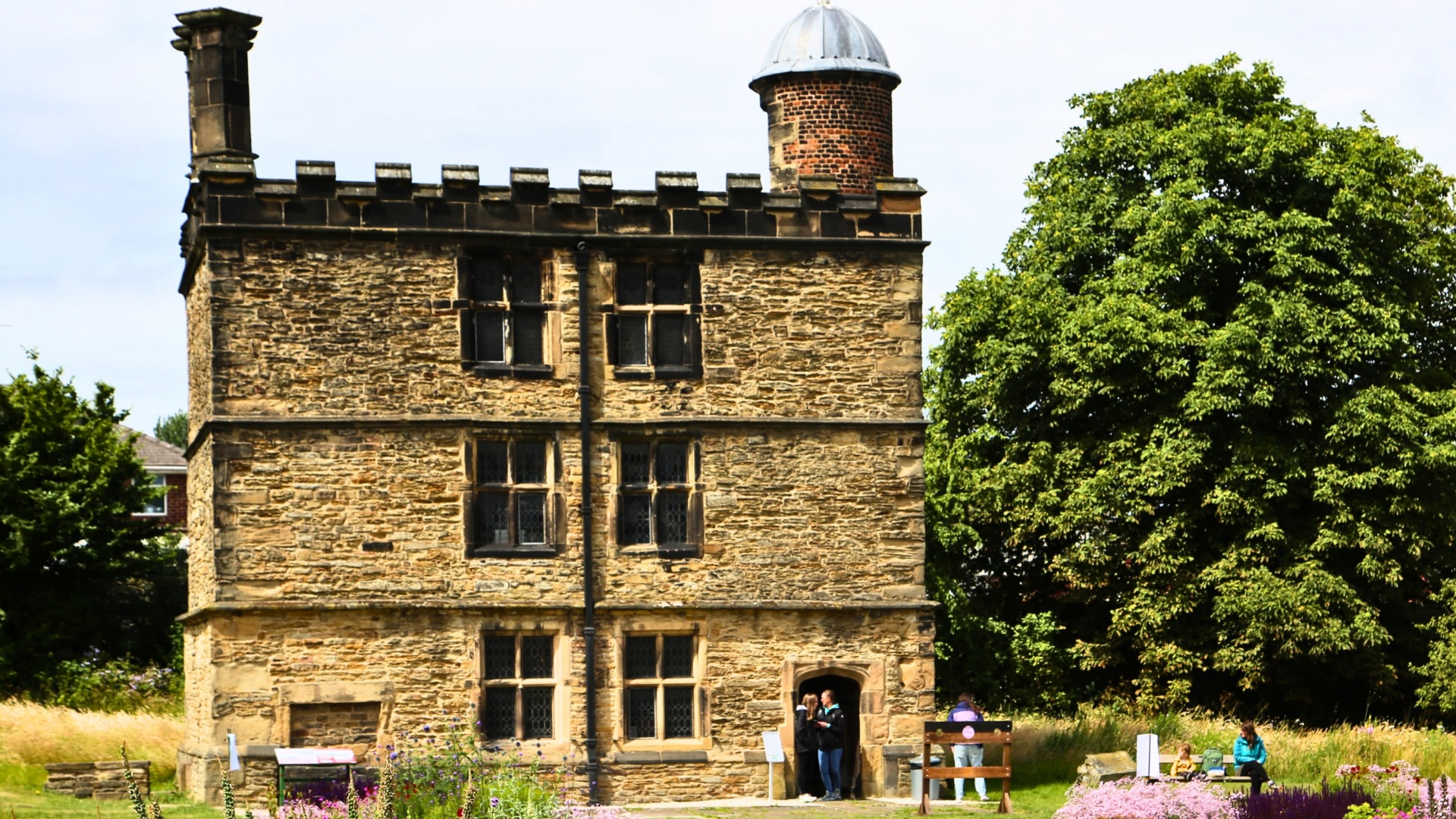 The newly interpreted sixteenth century Tudor Turret House is a historical visitor attraction at Sheffield Manor Lodge.
